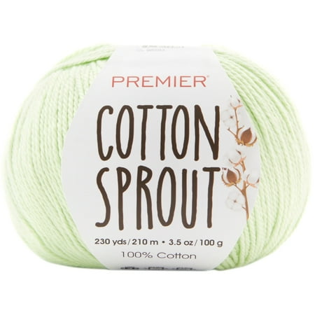 UPC: 0847652095837 | Premier Yarns Cotton Sprout Yarn-Celery