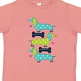 thumbnail image 4 of Inktastic Dachshund Dog Lover Polka Dot Puppies Girls Toddler T-Shirt, 4 of 5