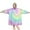 White-2, variant on Tie Dye Wearable Blanket Hoodies with Sleeves and Huge Pockets-Comfy Super-Warm Blanket Sweatshirts-Men and Women Oversized Blanket Hoodie