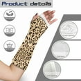 thumbnail image 7 of COEQINE Leopard Print Arm Cast Covers Broken Arm Shower Sleeve Medium Decorative Arm Plaster Cover Breathable Washable Cast and Bandage Protector After Surgery Gifts, 7 of 7