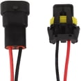 thumbnail image 4 of TOMALL 9005 9006 Socket for Headlights Fog Lights Replacement Male Female Wiring Harness Connector, 4 of 5