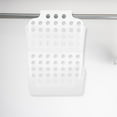 thumbnail image 4 of GOOHOCHY Cesta colgante de baño de doble capa, organizador de almacenamiento de ducha de pared, impermeable, para artículos de tocador, toallas y accesorios de baño., 4 of 8