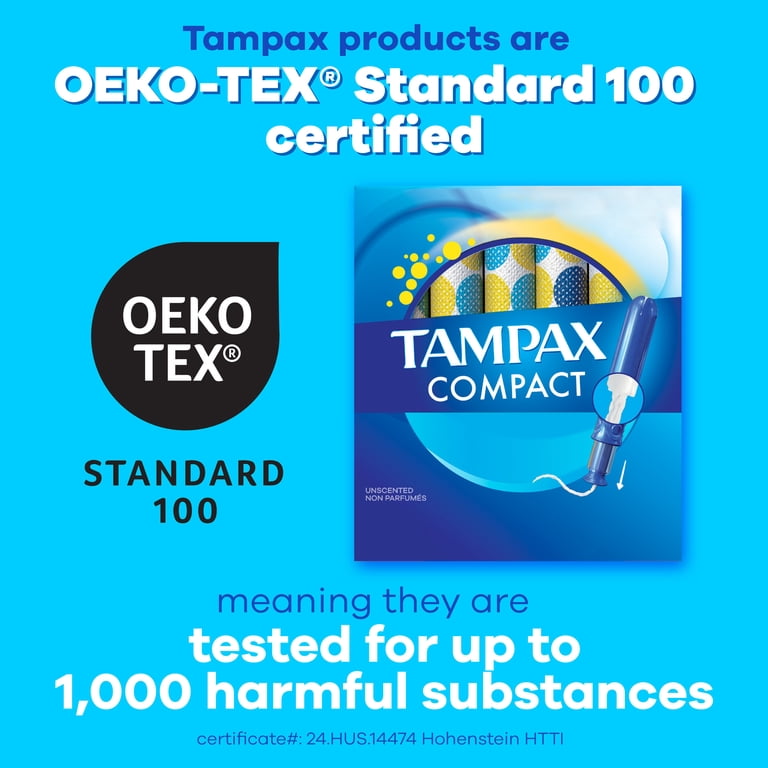 Tampax Compact Pearl Tampons Multipack, with LeakGuard Braid