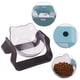 thumbnail image 3 of Bebedero para mascotas, pie alto, boca oblicua, protección de 15 °, columna cervical, catbowl transparente ajustable, 3 of 5