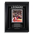thumbnail image 1 of Kawhi Leonard Toronto Raptors Engraved Framed Photo - Game 7 Buzzer Beater, 1 of 2
