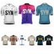 thumbnail image 2 of Camiseta de ciclismo de manga corta de verano para mujer, blanca y gris, ajustada, para ciclismo de carretera, bonita y ajustada, 2 of 5