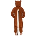 thumbnail image 4 of Silver Lilly Pyjama Unisexe pour Adulte - Peluche une Pièce Cosplay Chipmunk Costume d'Animal, 4 of 7