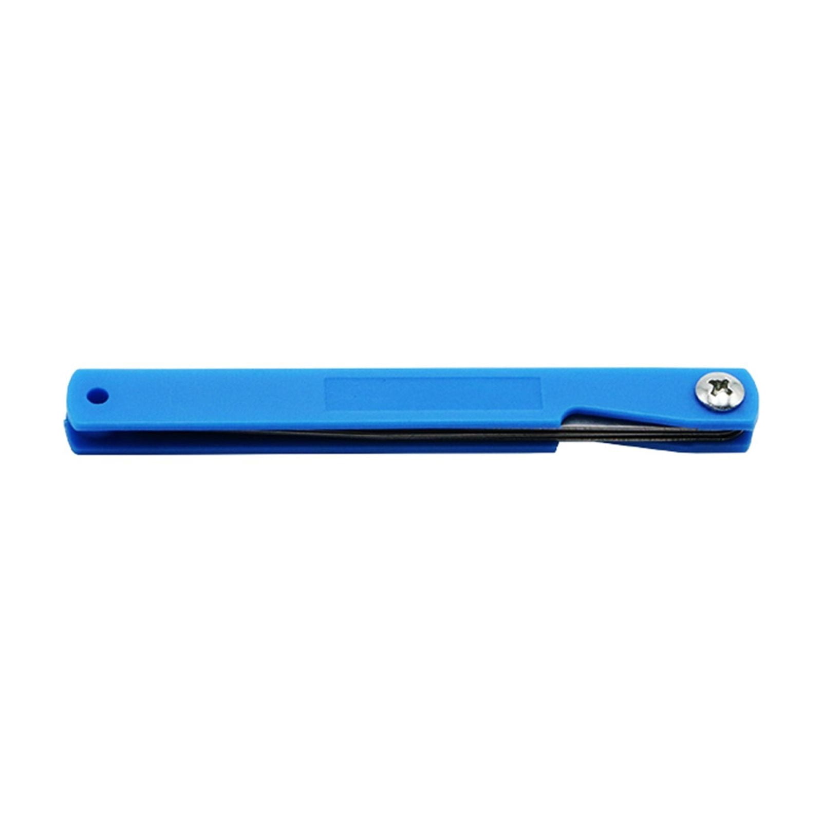 100 Mm Length Metric Feeler Gauge 0.02-1.00 Mm Feeler Gauge 17 Blades Measuring Tools ,Easy to Use