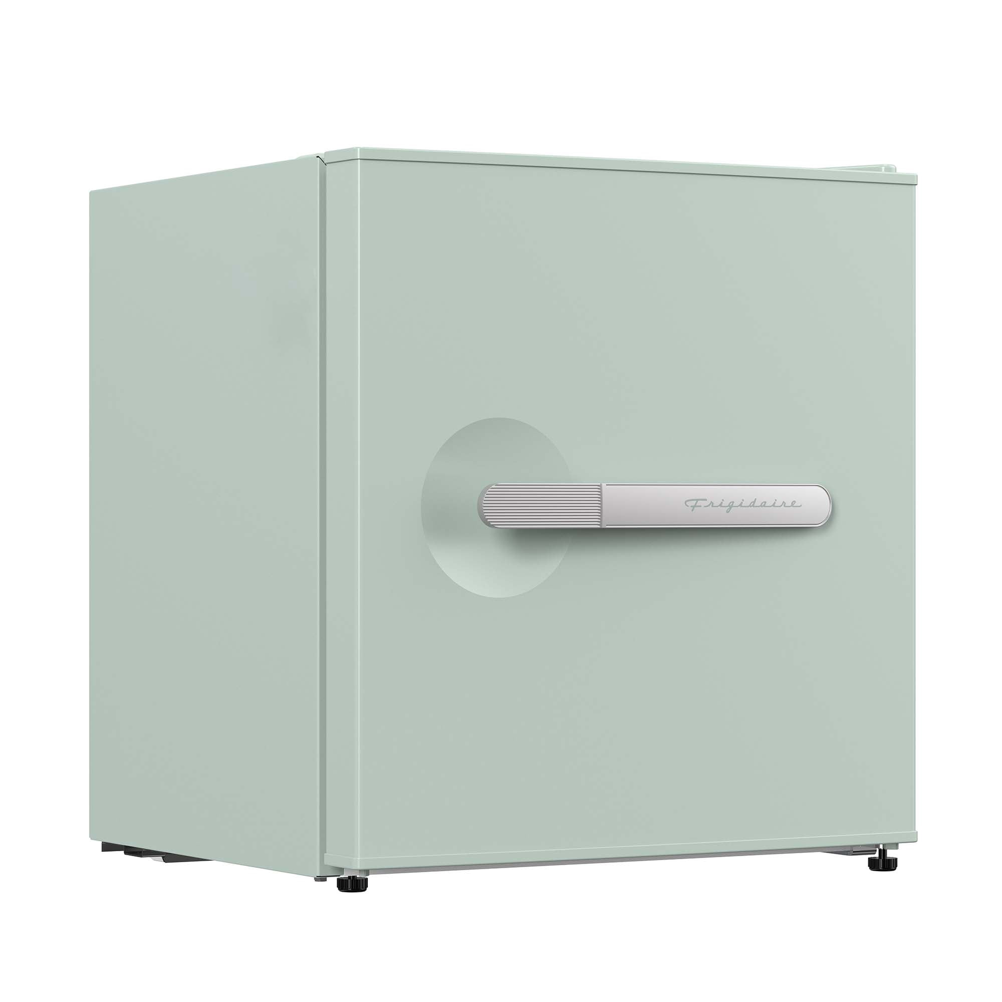 Frigidaire 1.6 Cu. ft. Retro Compact Refrigerator with Chiller Compartment, Mini Fridge for Bedroom, Dorm, Office, Sage