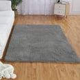 thumbnail image 4 of Shaggy Area Rug, Indoor Washable Fluffy Plush Throw Rug, Luxury Faux Fur Carpet, 4 of 9