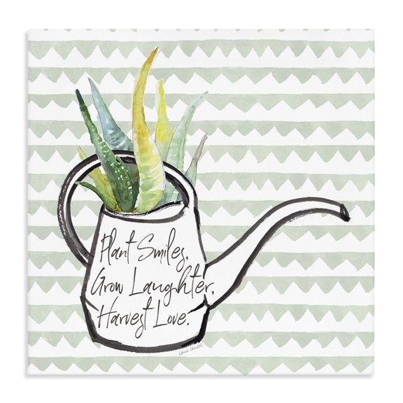 Stupell Industries French Country Uplifting Gardening Quote Canvas Art, 17 x 17, by Lanie Loreth
