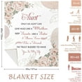 thumbnail image 5 of Aunt Gifts from Niece Nephew, Gifts for Aunt Blanket 60"x50", Aunt Birthday Gift, Best Aunt Ever Gifts, Auntie Gifts from Niece, Aunt Gift Ideas for Mother's Day Christmas, to My Aunt Throw Blankets, 5 of 5