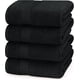 thumbnail image 1 of Juego de toallas de baño Utopia Towels, 100% algodón hilado en anillos, paquete de 4, 1 of 9