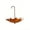 50#Red, variant on Stijggn Bird Feeders Capacity Recycled Plastic Flat Mealworm Bird Feeder Tray for Cardinals, Bluebirds & Wild Birds