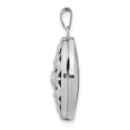 thumbnail image 2 of Primal Gold 14K White Gold 21mm Diamond Vintage Oval Locket, 2 of 5