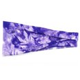thumbnail image 4 of Qarigey Diadema deportiva Tie Dye Yoga Lazos para el cabello Accesorios para peinados Púrpura Type2 NO2, 4 of 6