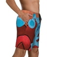 thumbnail image 3 of Blue'S Clues Mens Swim Trunks Quick Dry Board Shorts with Mesh Lining, Hawaii Beach Shorts Swimwear Bathing Suits, 3 of 8