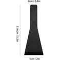 thumbnail image 2 of Dokpav 10Pcs Nylon Raclette Spatulas, 5.3 Inch Mini Raclette Spatula for Non Stick Pans, Black Heat Resistant Cooking Utensils Spatula for Cheese Grills Cream Pancake Gourmet Board Cooking Frying Pan, 2 of 8