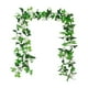 thumbnail image 2 of Flores de Glicina Artificiales | Adornos de Techo de Plástico Blanco Trenzado | 230 Cm | Decoración Diy para Bodas y Cumpleaños | 1 Unidad, 2 of 6