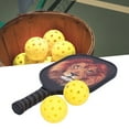 thumbnail image 4 of Set,1 Pc Carbon Fiber Paddle and 2Pcs Balls Set with Storage Bag,  Racket Set for All Levels, 4 of 7