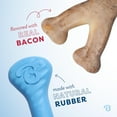 thumbnail image 3 of Benebone Puppy 2-Pack Rubber Bone/Wishbone Bacon Tiny, 3 of 6