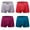 Hydrogen Crimson/Cobalt Blue/Grey Khaki/Red, variant on wirarpa Men's Trunk Underwear Short Leg Boxer Briefs Black 4 Pack Sizes S-3XL