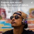 thumbnail image 6 of Christmas Gifts Liweisiy Wireless Bluetooth Cool Graffiti Led Illuminated Gaming Headset For Kids Teens Adults Headphones With Built-In Microphone Ios And D5786 Black, 6 of 9