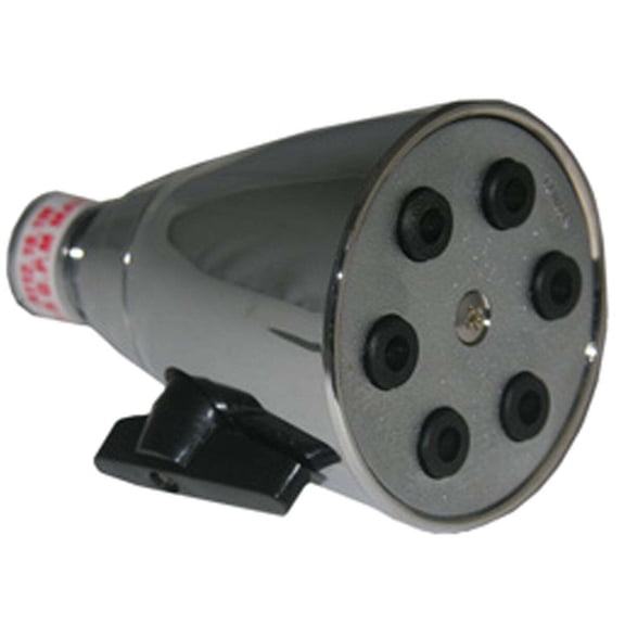 Lasco 6-Spray 1.8 GPM Fixed Shower Head, Chrome 08-2295