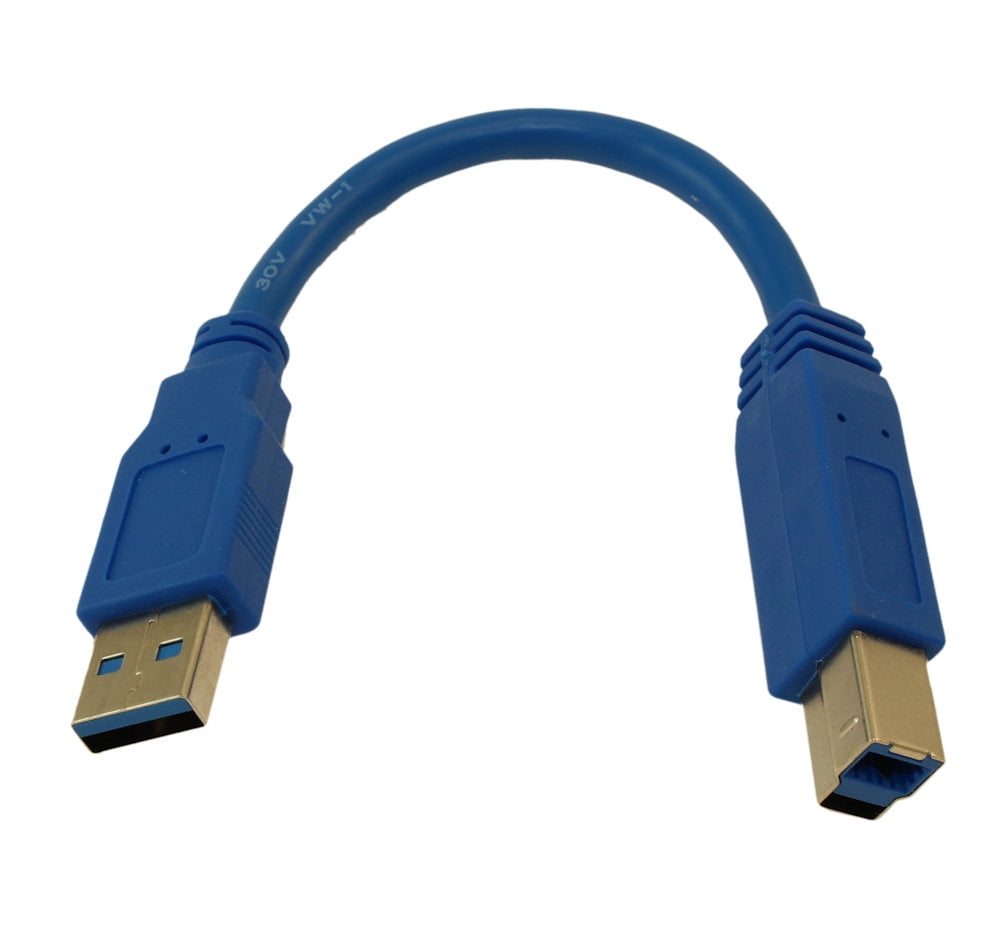 USB 3.2 Gen 1 SUPERSPEED Certified 5Gbps Type A Male B Male - Walmart.com