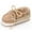 Khaki, variant on 0-18M Newborn Baby Boy Girl Soft Sole Crib Shoes Anti-slip Lace-up Sneaker Prewalker
