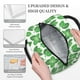 thumbnail image 3 of Easygdp Green Leaves Bolsa de Almuerzo Insulada Grande, Forro de Aluminio, Diseño Espacioso, a Prueba de Fugas, Ideal para Trabajo, Picnics, Viajes y Actividades al Aire Libre, 3 of 6