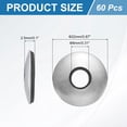 thumbnail image 2 of 60Pack 5/16" x 7/8" Sealing Washers, 304 Stainless Steel  EPDM Bonded Neoprene Rubber Washers for Screws Bolts, Silver&Black, 2 of 6