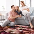 thumbnail image 4 of Fragmented Flowers Polyester Chair Rug for Hardwood Floors - Floor Mat for Office Chairs - Durable Protective Mat for Home or Office - Material - Easy to Clean and Maintain, 4 of 6
