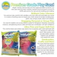 thumbnail image 3 of Classic Sand & Play Rainbow Colored Play Sand, 20 lb. Bag, Natural and Non-Toxic, 3 of 9