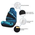 thumbnail image 3 of Goofa Blue Viper Snake Closeup Face Printed Car Seat Covers, Automotive Seat Covers for Cars Trucks and SUVs, Quick Setup Universal Fit Elastic Seat Covers-1, 3 of 6