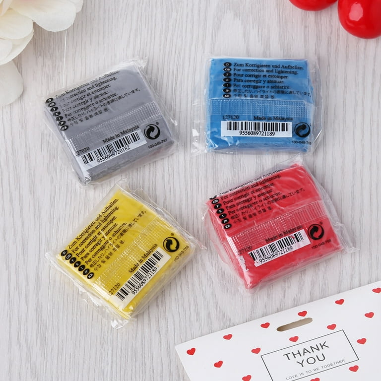 Plain Color Plasticity Rubber Eraser Soft Sketch Wipe - Temu