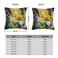 thumbnail image 2 of Simpsons Square Pillow Case Pillow Holder Soft Decorative Pillow Sham Cushion Cases Pillowcase 20"X20", 2 of 7