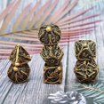 thumbnail image 2 of Metal Dice Skull Hollow Metal Polyhedral Dice Set Suitable for Dungeons and Dragons Role-Playing RPG DND Dice, 2 of 5