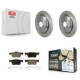 thumbnail image 1 of Transit Auto Rear Disc Brake Rotors and Ceramic Pads Kit for Car 2022-2023 Ford Maverick K8T-104518, 1 of 11