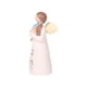 thumbnail image 4 of Fiudx Estatua Del Ángel de La Amistad, Figura de Resina Pintada a Mano, Celebra El Vínculo Entre Hermanas, Compañeras o Vecinas, Decoración para Todo El Año, Regalo Inspirador para Mujeres, Tamaño 3, 4 of 5