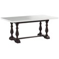 thumbnail image 5 of ACME Furniture Table de Salle à Manger Gerardo, Expresso Blanc/usiné, 5 of 5