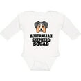 thumbnail image 3 of Inktastic Dog Australian Shepherd Squad Boys or Girls Long Sleeve Baby Bodysuit, 3 of 5