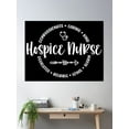 thumbnail image 2 of Hospice Nurse, Hospice Worker, Team Crew Poster Wall Art, Modern Wall Decor, 8x12 UNFRAMED, 2 of 3