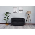 thumbnail image 5 of Kingway Furniture Avin Velvet Nail Head Livingroom Loveseat in Black, 5 of 5
