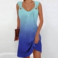 thumbnail image 3 of WILLBEST Vestidos Casuales para Mujer Cortos Vestido de Verano con Estampado de Tirantes para Mujer Vestido de Playa con Hebilla y Tirantes Al Hombro para Verano Extra Grande, 3 of 3