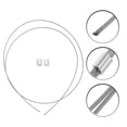 thumbnail image 2 of MOVTOTOP 2Pcs Net String For Basketball Hoops Basketball Net Rope Basketball Hoop Net Threading String, 2 of 7