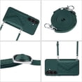 thumbnail image 6 of for Samsung Galaxy S24 Plus Slim Case with Card Holders and Strap for Women, Samsung Galaxy S24 Plus Phone Case Wallet PU Leather Kickstand RFID Blocking Flip Shockproof Wallet Case - Green, 6 of 11