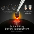 thumbnail image 3 of Cipton Light Up Official Size Leather 29.5 Inch Basketball Pump Included, 3 of 5