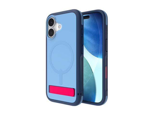ZAGG Sedona Snap - Back cover for cell phone - with kickstand - MagSafe compatibility - graphene - royal ember - for Apple iPhone 17