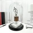 thumbnail image 2 of Plymor 5.5" x 10" Glass Display Dome Cloche (Black Acrylic Base), 2 of 4